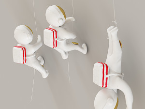 Cascan Hanging Decor 3D 모델