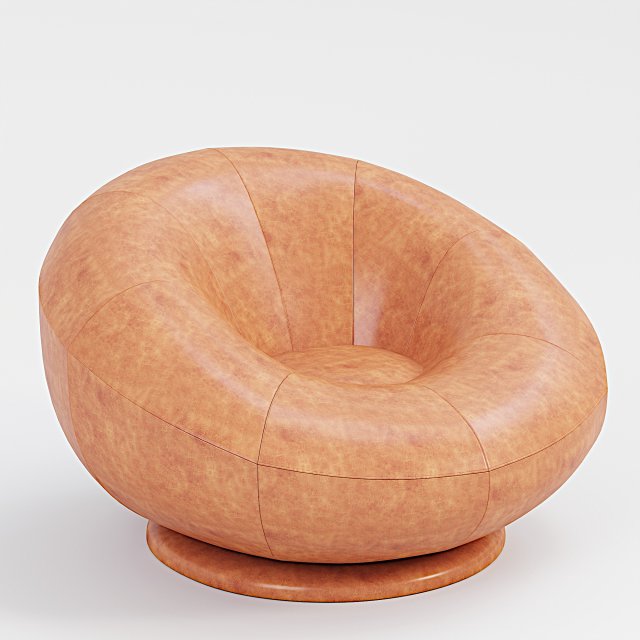 GroovySwivelChair 3Dモデル .c4d .max .obj .3ds .fbx .stl .blend 