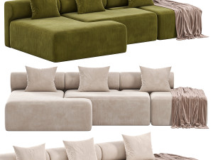 Sofa Bundle Stage 008 1 3D Model