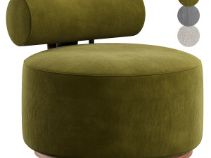 Pollux armchair 3D Model