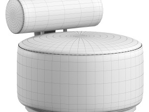 Pollux armchair 3D Model