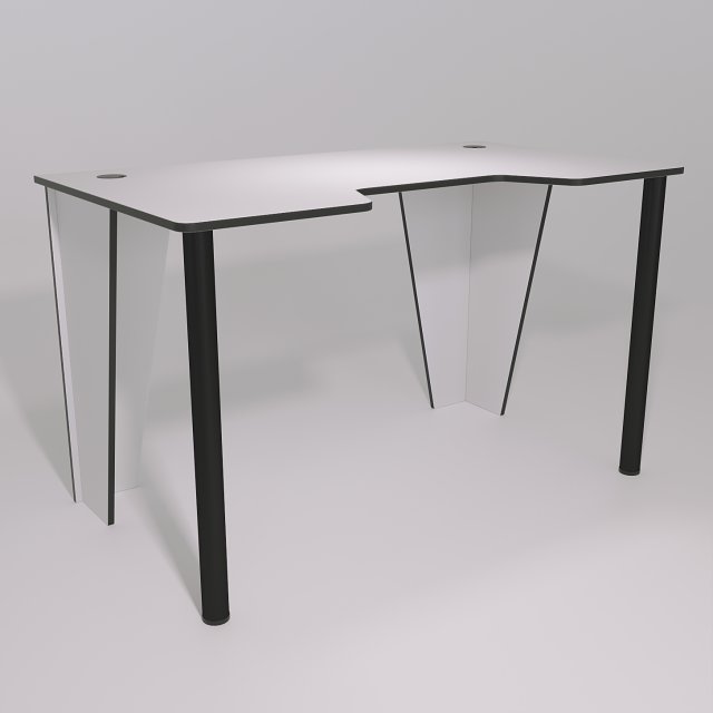 Gaming Computer Table 3D 模型 .c4d .max .obj .3ds .fbx .stl .blend 