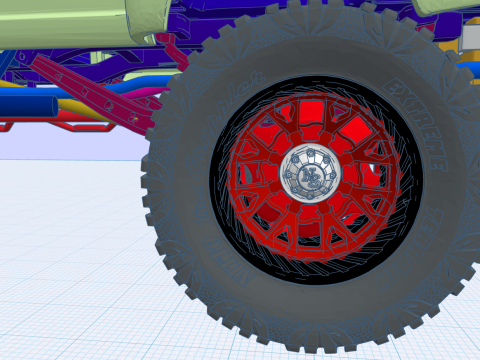 12 inch lift 70 F350 Crew Cab add ons volume 4 with Custom Trailer Modèles 3D en vedette