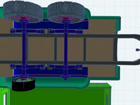 12-calowy podnośnik 70 F350 Crew Cab, dodatki, tom 4 z niestandardową przyczepą Model do druku 3D