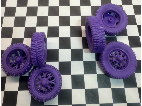 12-calowy podnośnik 70 F350 Crew Cab, dodatki, tom 4 z niestandardową przyczepą Model do druku 3D