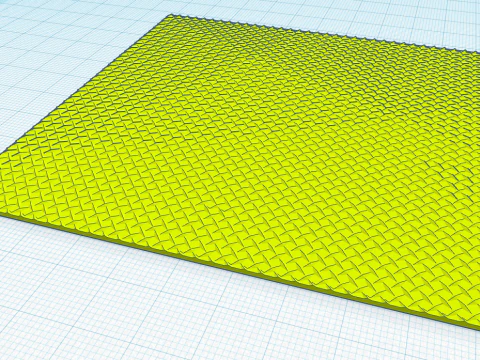 Elmas plaka 3D Baskı Modeli