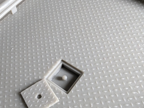 Diamond plate Modelo de impresión 3D