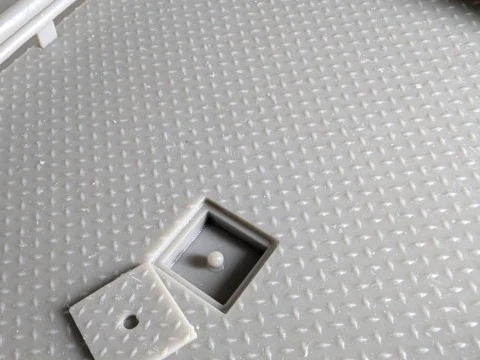 Diamond plate 3D Print Model