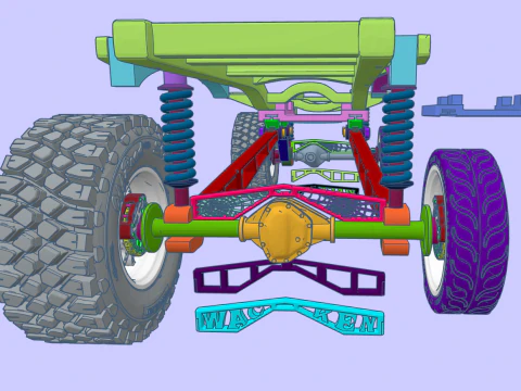 Butuh Pengangkatan - Kit Pengangkat Super Addons skala 1-25 Volume 6 Model Cetak 3D