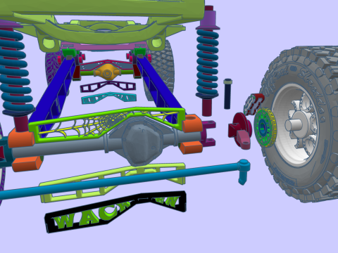 Need a Lift - Componenti aggiuntivi del kit Super Lift scala 1-25 Volume 6 Modello di stampa 3D