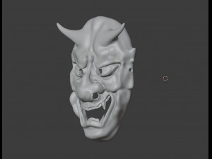 Hannya mask 3D Принт Модель
