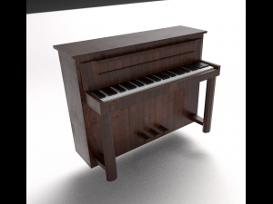 Piano 3D 모델
