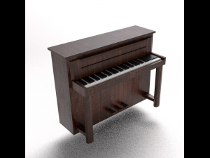 Piano 3D 모델