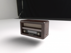 Radio 3D मॉडल