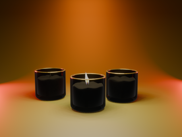Candle 3D मॉडल .c4d .max .obj .3ds .fbx .stl .blend 