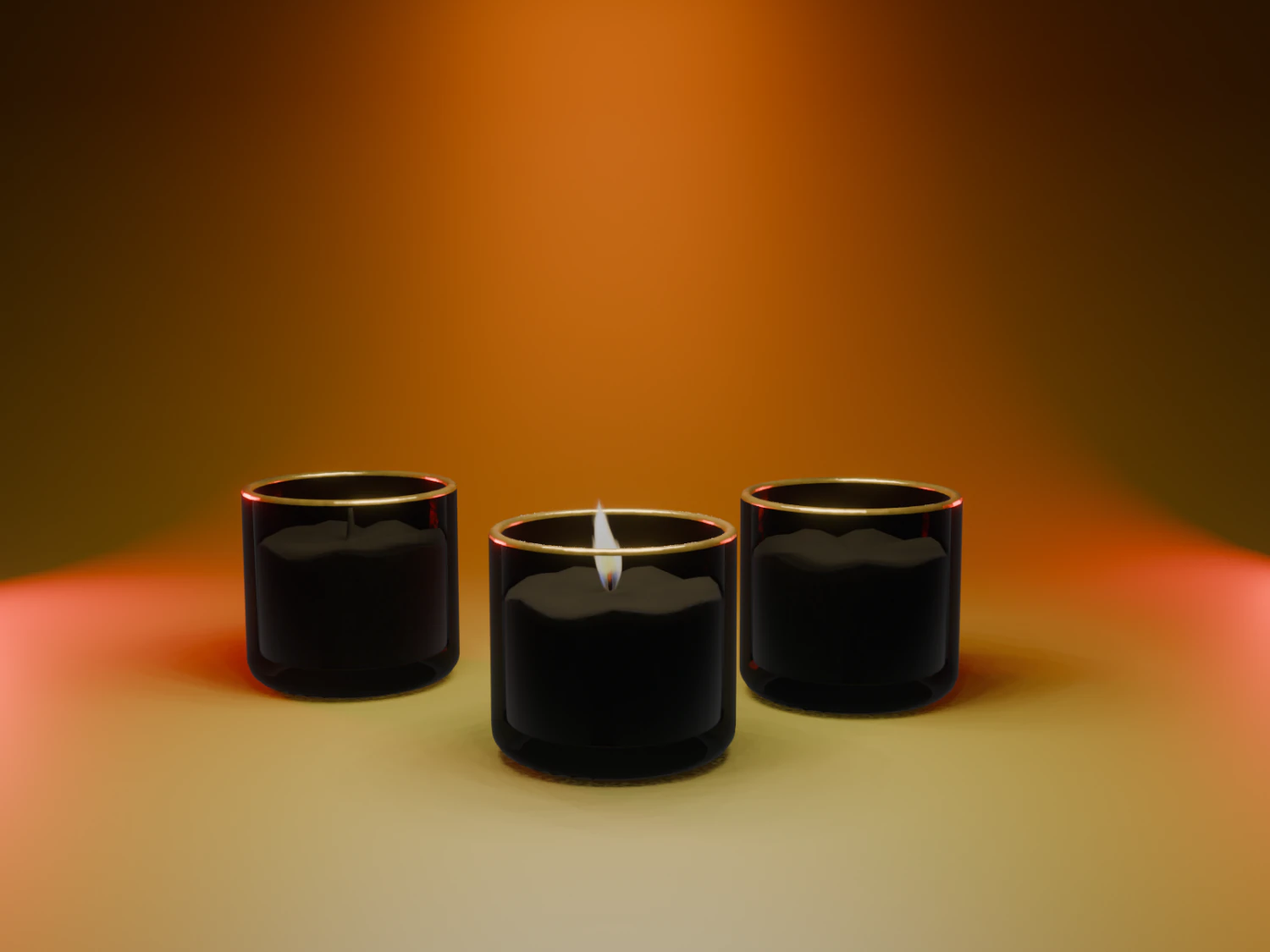 Candle 3D Model .c4d .max .obj .3ds .fbx .stl .blend 
