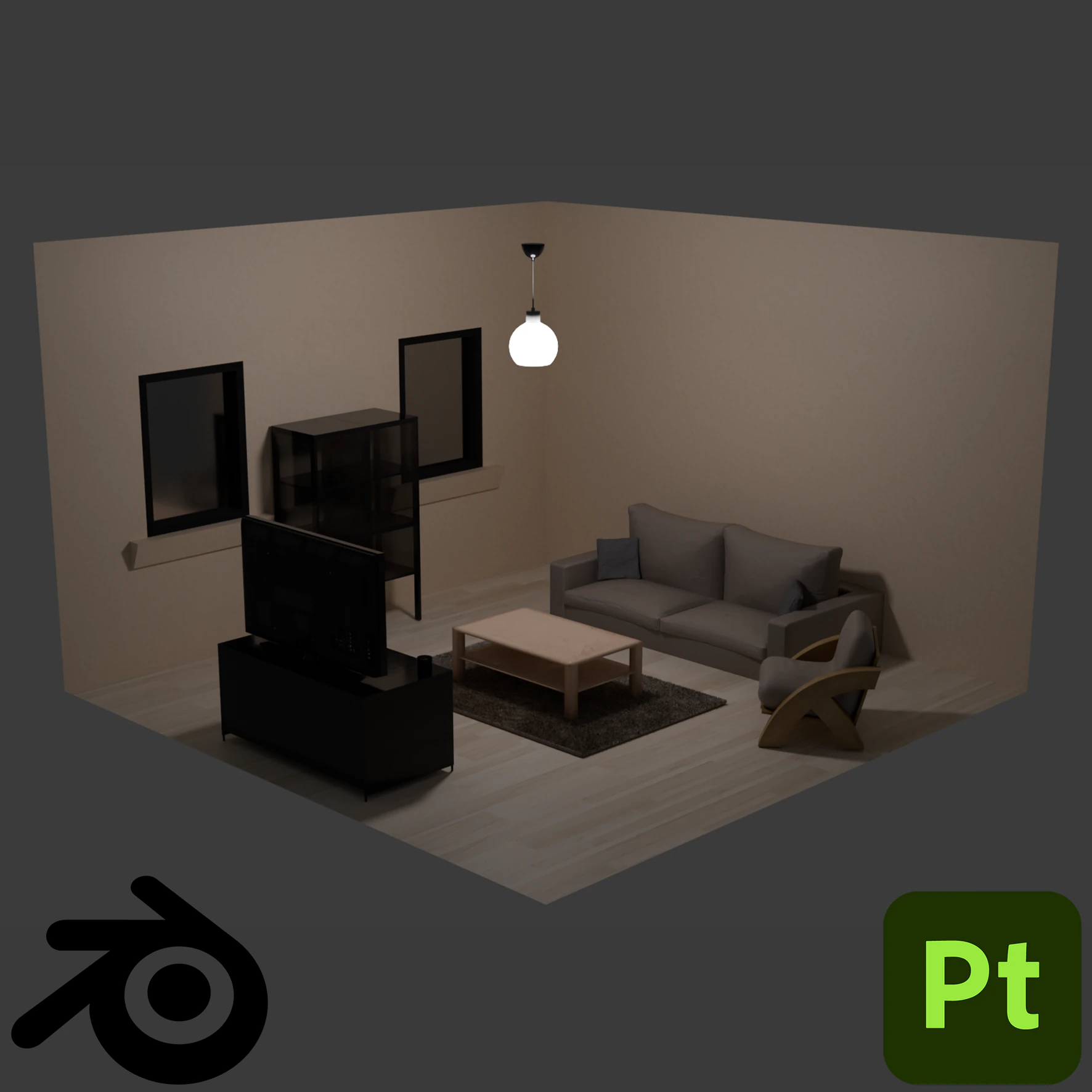 Saloon Set Set1 3D Model .c4d .max .obj .3ds .fbx .stl .blend 
