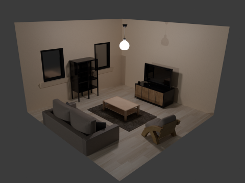 Saloon Set Set1 3D मॉडल