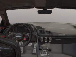 Audi R8 Decennium 3D Model