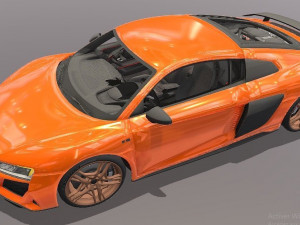 Audi R8 Decennium 3D Model