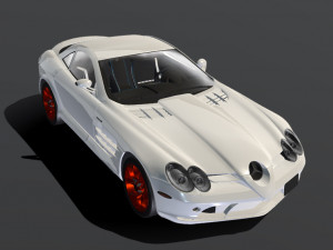 2005 Mercedes-Benz SLR McLaren 3D Model