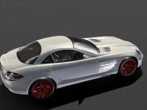2005 Mercedes-Benz SLR McLaren 3D Model