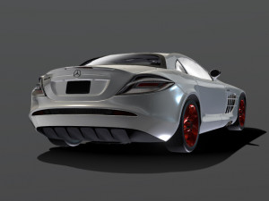 2005 Mercedes-Benz SLR McLaren Modelo 3D