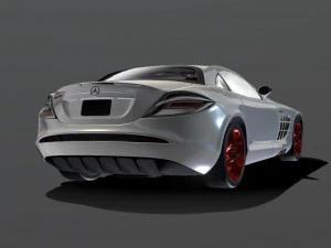 2005 Mercedes-Benz SLR McLaren 3D Model