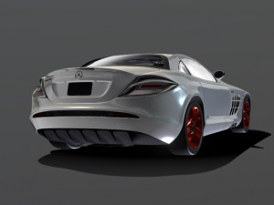 2005 Mercedes-Benz SLR McLaren Modelo 3D