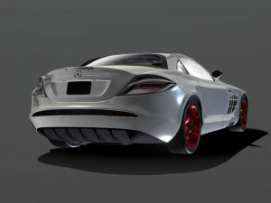 2005 Mercedes-Benz SLR McLaren 3D Model