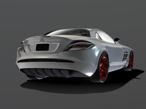 2005 Mercedes-Benz SLR McLaren Modelo 3D