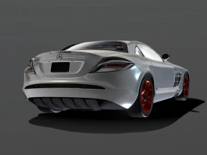 2005 Mercedes-Benz SLR McLaren 3D Model