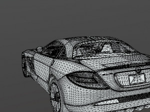 2005 Mercedes-Benz SLR McLaren Modelo 3D