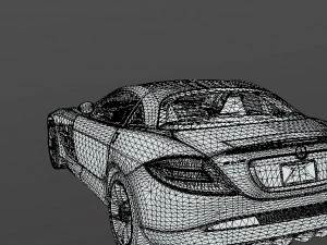 2005 Mercedes-Benz SLR McLaren 3D Model