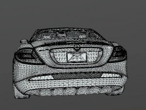 2005 Mercedes-Benz SLR McLaren 3D Model
