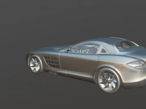 2005 Mercedes-Benz SLR McLaren 3D Model