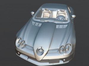2005 Mercedes-Benz SLR McLaren Modelo 3D