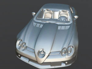 2005 Mercedes-Benz SLR McLaren 3D Model