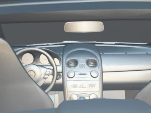 2005 Mercedes-Benz SLR McLaren 3D Model