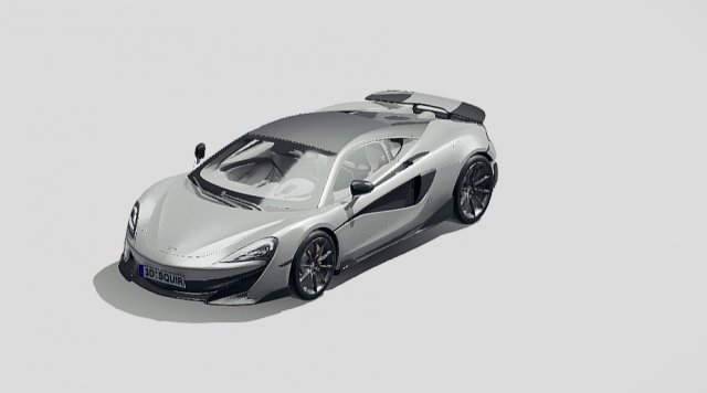 McLaren 600LT 2019 3D Model .c4d .max .obj .3ds .fbx .stl .blend 