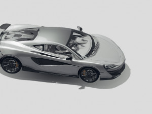 McLaren 600LT 2019 3D Model