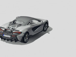 McLaren 600LT 2019 3D Model