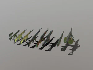 Weapons 3D Model