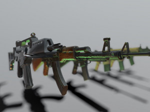 Weapons 3D Model