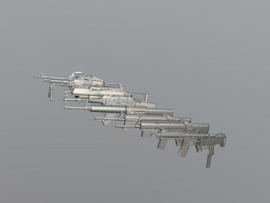 Weapons 3D Model