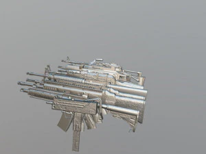 Weapons 3D Model