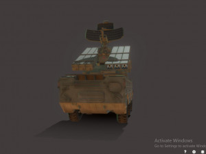 Miliary vehicles Modello 3D