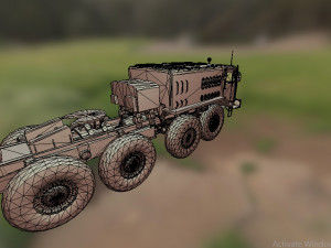 Miliary vehicles Modello 3D