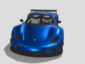 2015-포르쉐-918-와이드바디 3D 모델