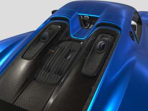 2015-포르쉐-918-와이드바디 3D 모델